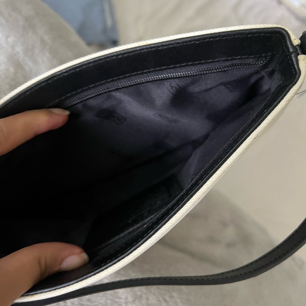 Rare coach canvas and leather mini shoulder bag - Picture 9 of 10